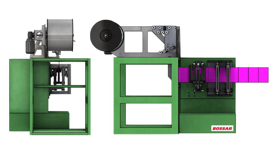 Bossar B1600 usada zipper