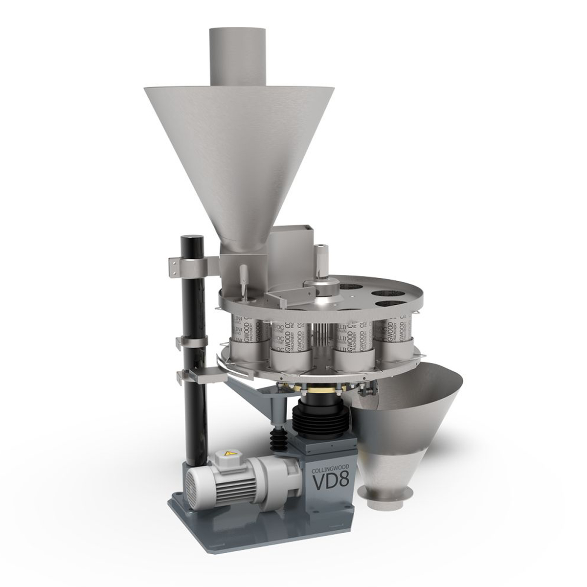 Dosificador volumétrico VD8 Envasadora Vertical EV280